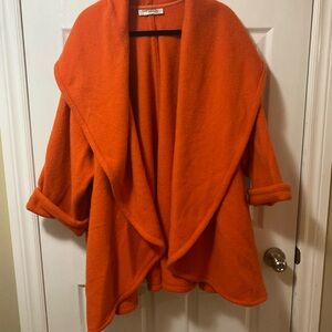 Guy Laroche Bold Orange Women's Poncho